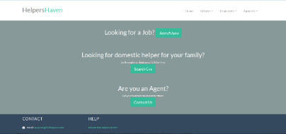 helpers heaven web service application